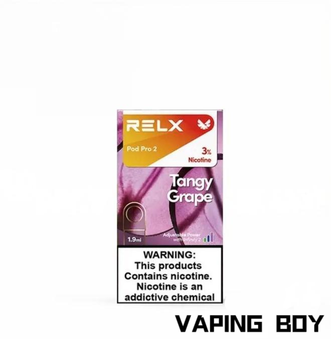 relx infinity pod tangy grape(purple)