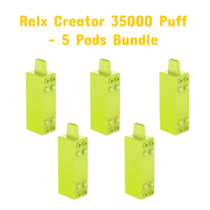 Relx Creator 35000 Puff 5 Pods Bundle