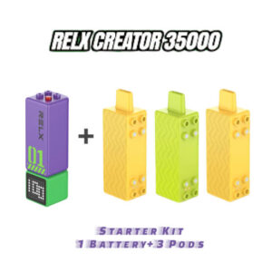 RELX CREATOR 35000 Puff Starter Kit